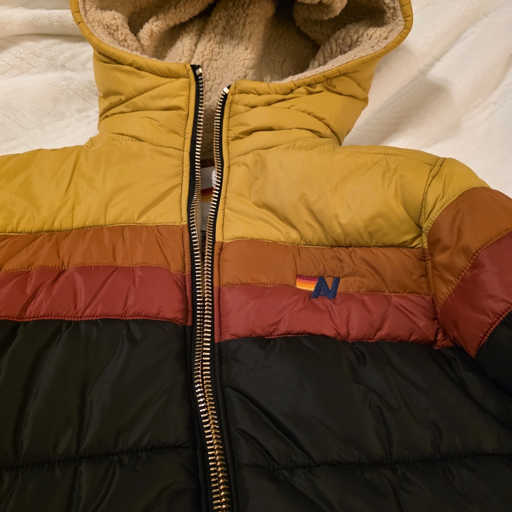 Unisex Multicolor Puffer Jacket